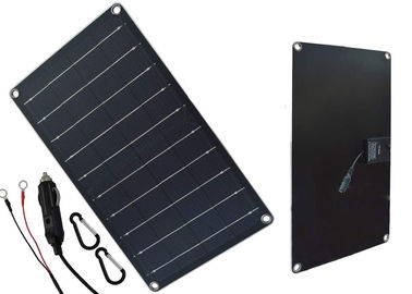 Pin 10W 12 V Cắm bảng điều khiển năng lượng mặt trời Bộ sạc ngân hàng điện cho ô tô hoặc xe máy và thuyền